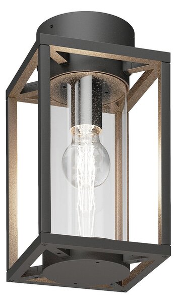Kültéri Lámpa Lucande, Ferda, dimmable, Fekete, Terasz, Alumínium, Modern