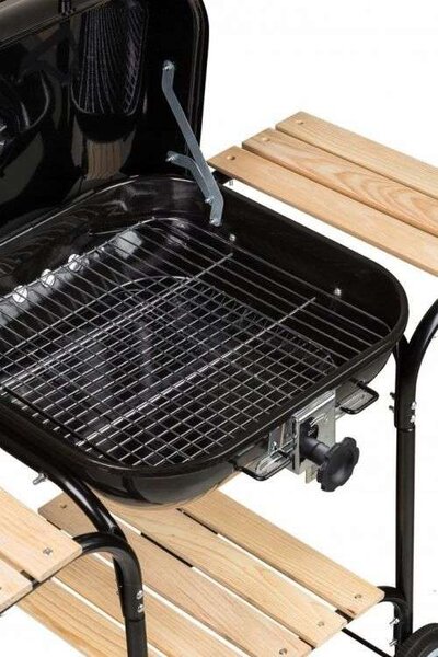 ModernHOME kerti Grillkocsi fedéllel