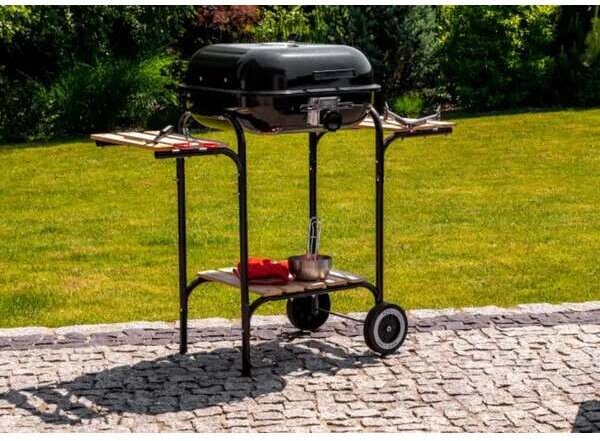 ModernHOME kerti Grillkocsi fedéllel