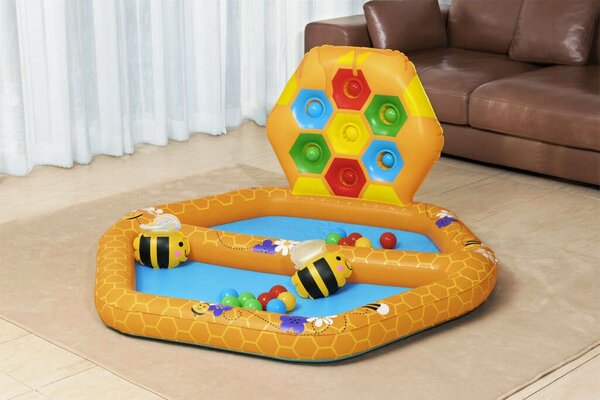 Bestway felfújható méhecskés medence gyerekeknek 127x119x61 cm