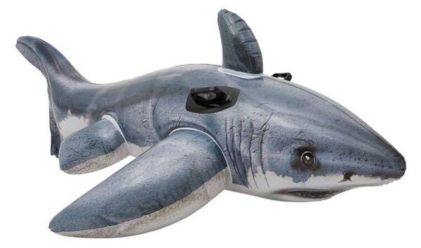 Intex Great White Shark felfújható Lovagló - Cápa 107x173cm (57525NP)