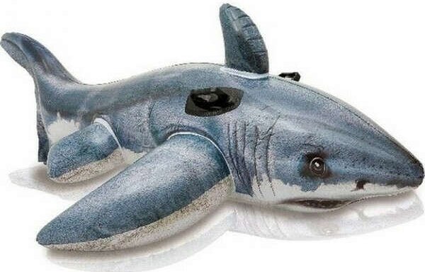 Intex Great White Shark felfújható Lovagló - Cápa 107x173cm (57525NP)