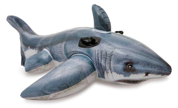 Intex Great White Shark felfújható Lovagló - Cápa 107x173cm (57525NP)
