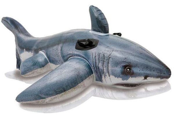 Intex Great White Shark felfújható Lovagló - Cápa 107x173cm (57525NP)