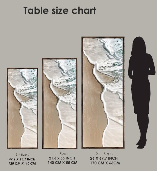 LONG022-S/120-40 keretezett MDF falikép, 40 x 120 cm