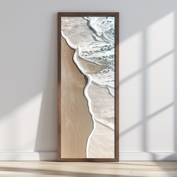 LONG022-S/120-40 keretezett MDF falikép, 40 x 120 cm