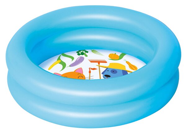 Gyermekmedence 61 x 15 cm 2 színben bestway 51061 kék