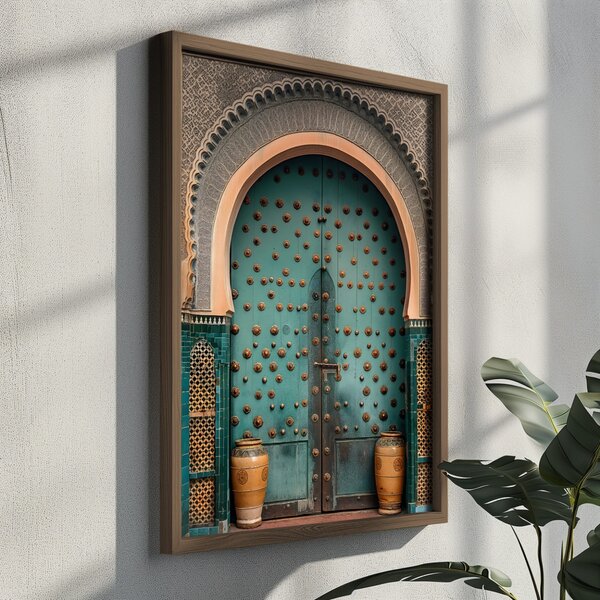 GE128-L keretezett MDF falikép, 35 x 47 cm