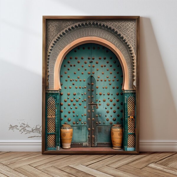 GE128-L keretezett MDF falikép, 35 x 47 cm