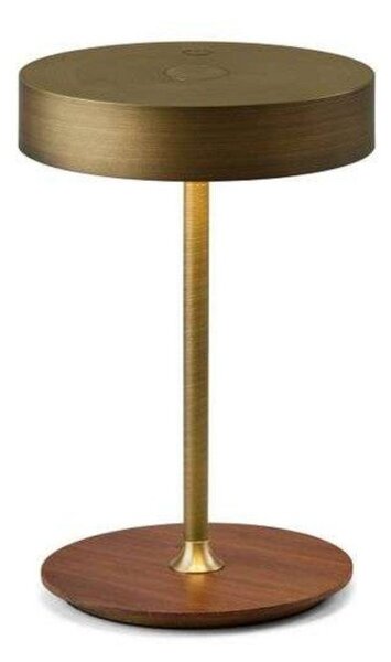 Asztali lámpa Halo Design, dimmable, Arany / Sárgaréz, Nappali, Fém