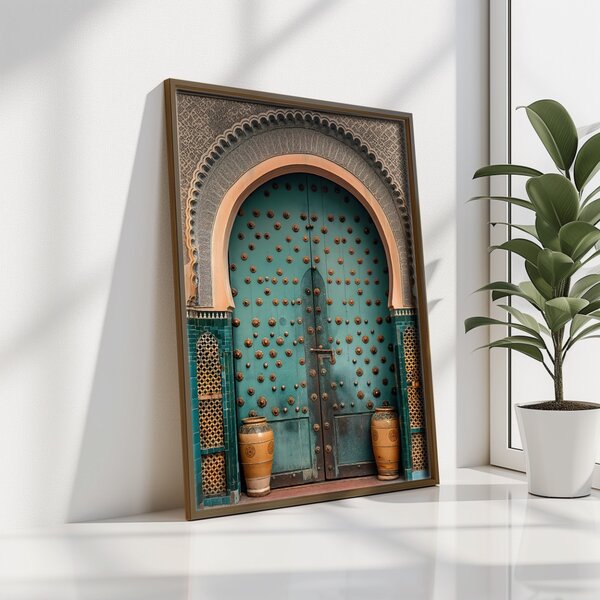 GE128-L keretezett MDF falikép, 35 x 47 cm