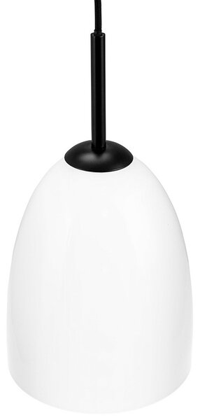 Függőlámpa Dyberg Larsen, Jazz, dimmable, Fehér, Nappali, Üveg, Skandináv