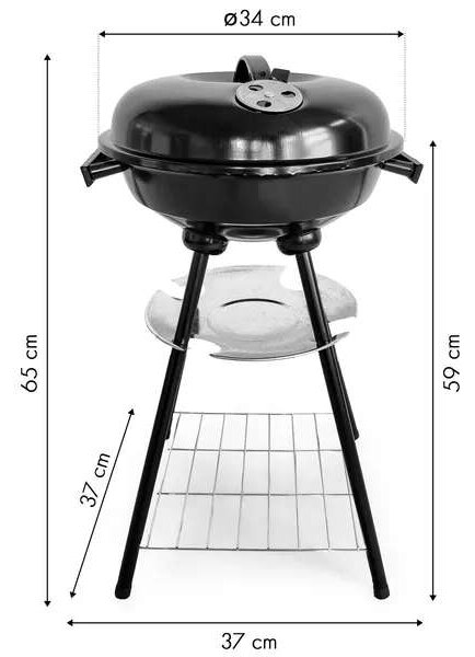 ModernHome kerti grill A-K14F