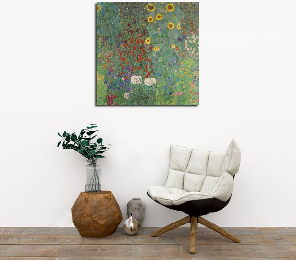KC419 Gustav Klimt vászonkép, 45 x 45 cm
