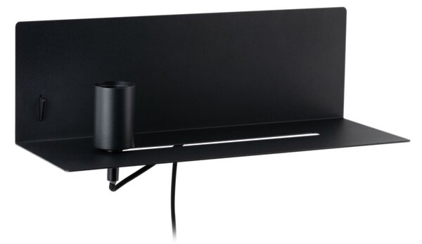 Fali Lámpa Paulmann, Devara, dimmable, Fekete, Hálószoba, Fém, Modern
