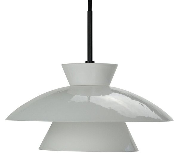 Függőlámpa Dyberg Larsen, Valby, dimmable, Fehér, Nappali, Üveg, Skandináv