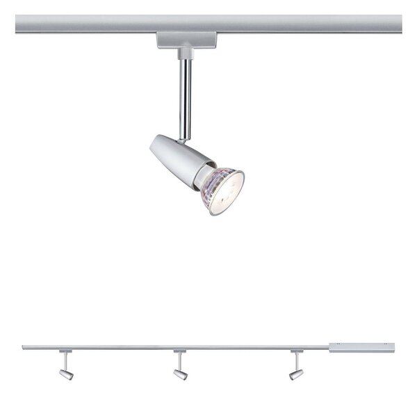 Mennyezeti Lámpa Paulmann, URail Barelli, dimmable, Szürke, Nappali, Fém, Modern