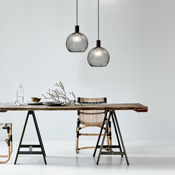 Függőlámpa DFTP by Nordlux, Aver, dimmable, Fekete, Nappali, Fém, Skandináv
