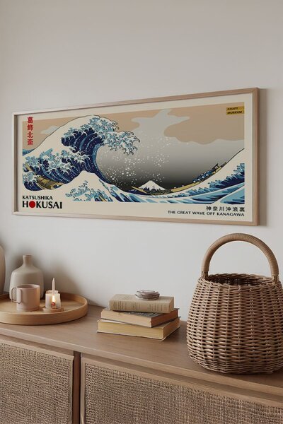 Artsmdfyty9-50120 keretezett MDF falikép, 50 x 120 cm