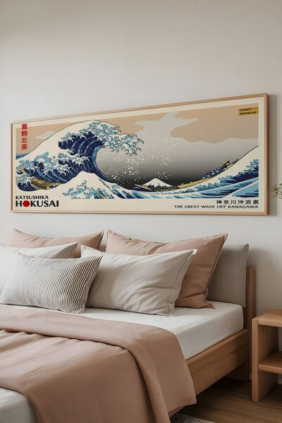 Artsmdfyty9-50120 keretezett MDF falikép, 50 x 120 cm