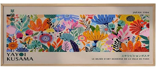 Artsmdfyty1-50120 keretezett MDF falikép, 50 x 120 cm