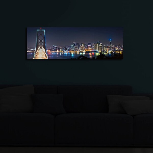3090İACT-37 LED-világítású vászonkép