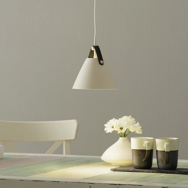 Függőlámpa DFTP by Nordlux, Strap, dimmable, Fehér, Nappali, Fém, Modern