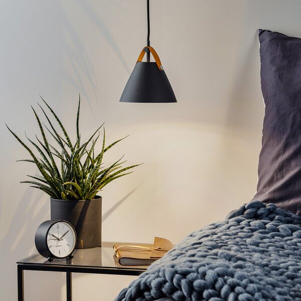 Függőlámpa DFTP by Nordlux, Strap, dimmable, Fekete, Nappali, Fém, Modern