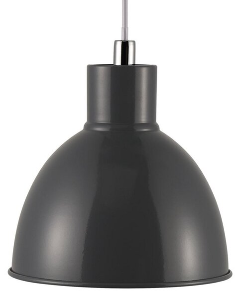 Függőlámpa Nordlux, Pop, dimmable, Fekete, Nappali, Fém, Skandináv
