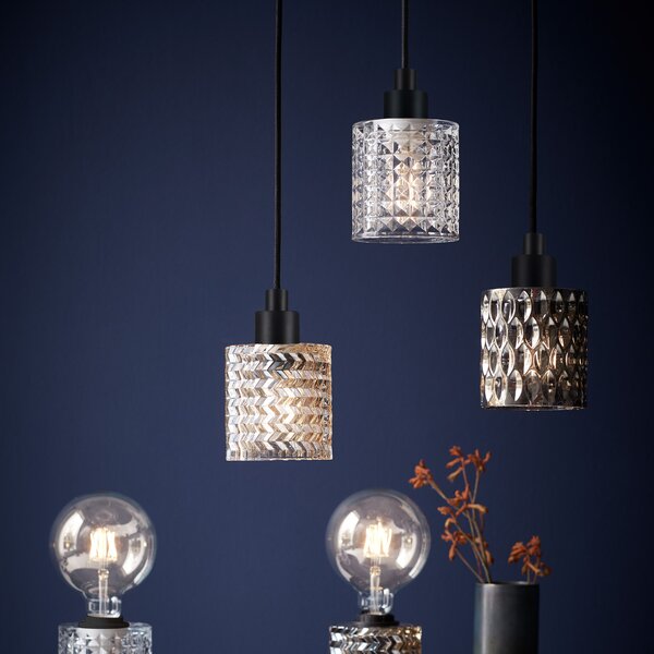 Függőlámpa Nordlux, Hollywood, dimmable, Barna / Rozsdabarna, Nappali, Üveg, Modern