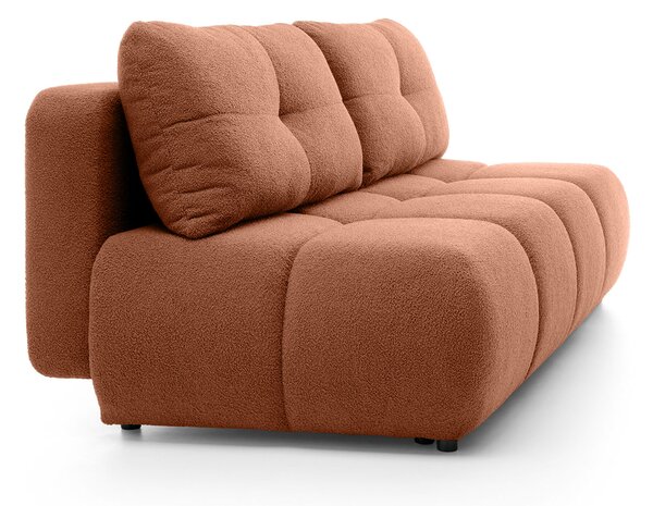 MILO ágyazható kanapé - téglaszín