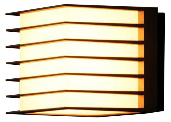 Kültéri Lámpa Nordlux, Fluktus, dimmable, Fekete, Fém, Modern