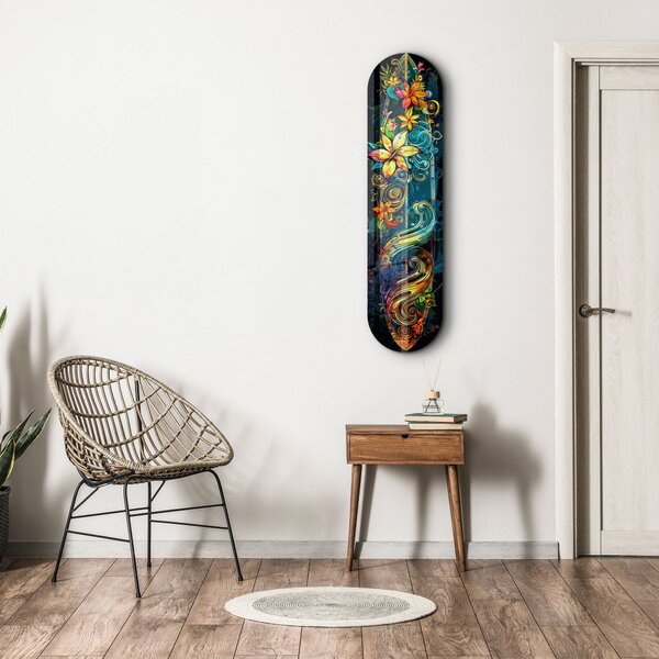 Hawaiian edzett üvegkép, 20 x 80 cm