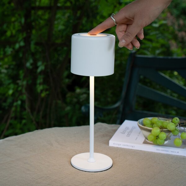 Kültéri Lámpa Markslöjd, Filo, dimmable, Fehér, Erkély, Fém, Modern