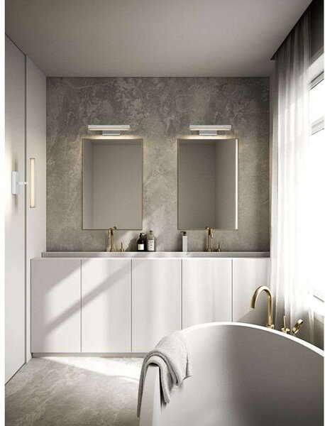 Fali Lámpa Nordlux, dimmable, Fehér, Folyosó, Alumínium