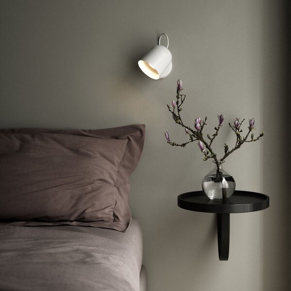 Fali Lámpa DFTP by Nordlux, Angle, dimmable, Fehér, Nappali, Fém, Modern