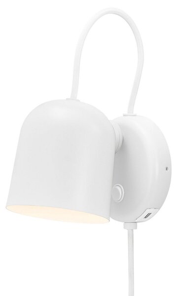 Fali Lámpa DFTP by Nordlux, Angle, dimmable, Fehér, Nappali, Fém, Modern