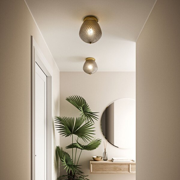 Mennyezeti Lámpa Nordlux, Orbiform, dimmable, Arany / Sárgaréz, Nappali, Üveg, Modern