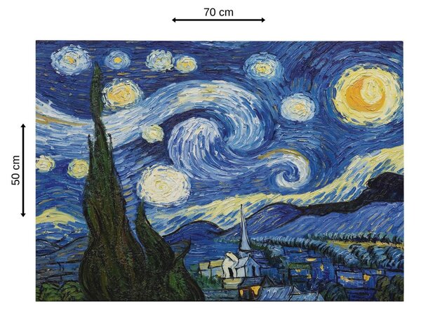 WY103 Van Gogh vászonkép, 50 x 70 cm