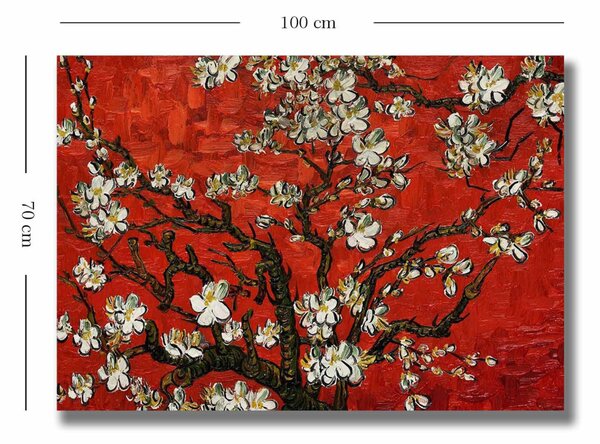 70100VANGOGH075 Van Gogh vászonkép, 70 x 100 cm