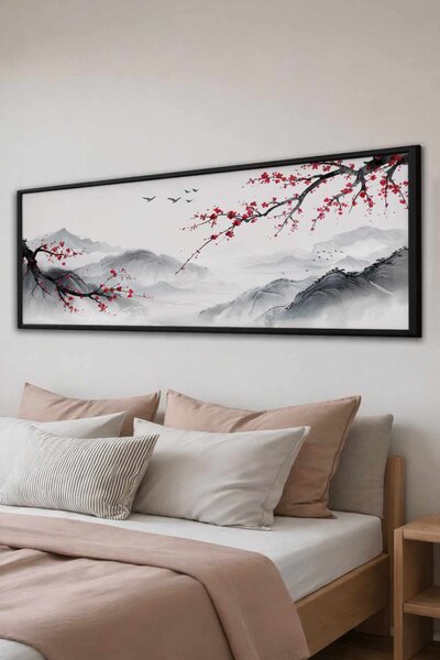 Artsyhmdfyty11-12050 keretezett MDF falikép, 50 x 120 cm