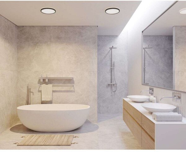 Mennyezeti Lámpa Nordlux, dimmable, Fekete, Nappali, Műanyag