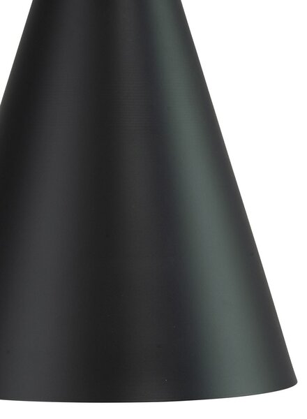 Függőlámpa Dyberg Larsen, Miles, dimmable, Fekete, Nappali, Fém, Dizájn