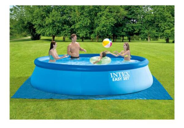 Intex 457x107cm EasySet felfújható Medence szett vízforgatóval (26166NP)