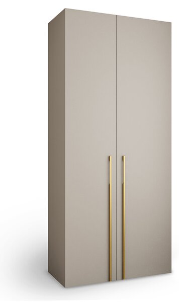 COMO 3 ruhásszekrény 110x246x50 - kasmír
