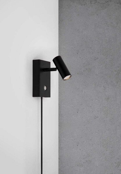 Fali Lámpa Nordlux, dimmable, Fekete, Nappali, Fém