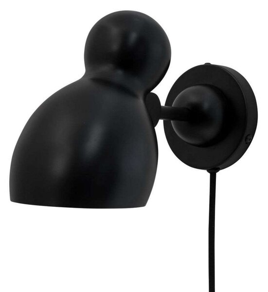 Fali Lámpa Dyberg Larsen, Ludo, Fekete, Nappali, Fém, Skandináv