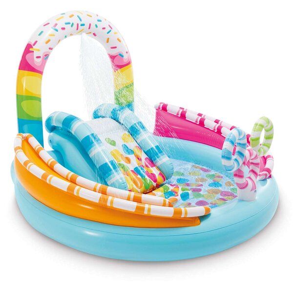 Intex 170x168x122cm Candy felfújható Medence (57144NP) - kék