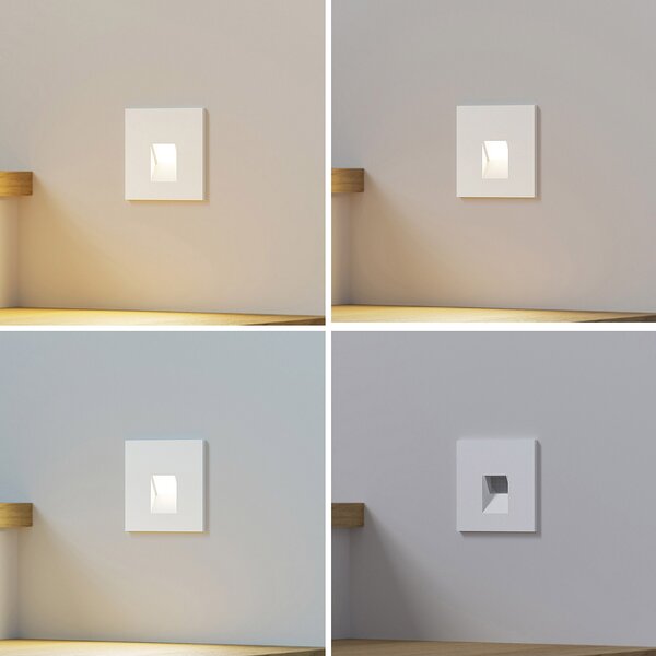 Spotlámpa Arcchio, Vexi, dimmable, Fehér, Nappali, Alumínium, Modern