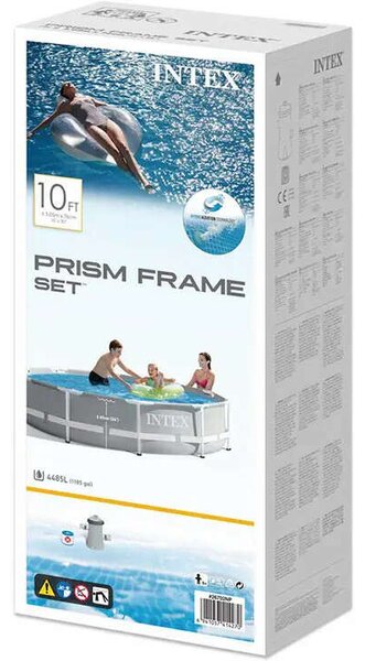 Intex Prism Frame Prémium Fémvázas medence vízforgatóval 305x76cm (26702NP)